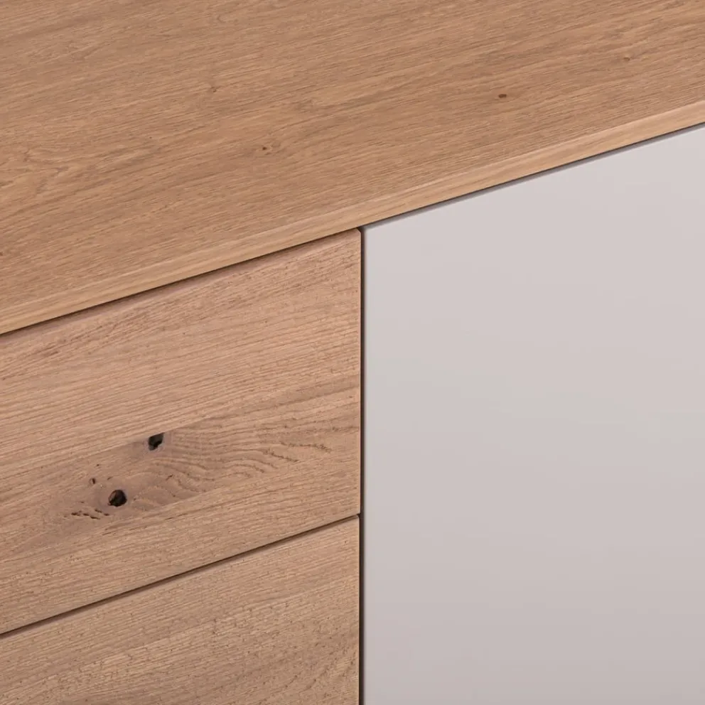 Dieter Knoll Kommode Gent eichefarbig, taupe Discount