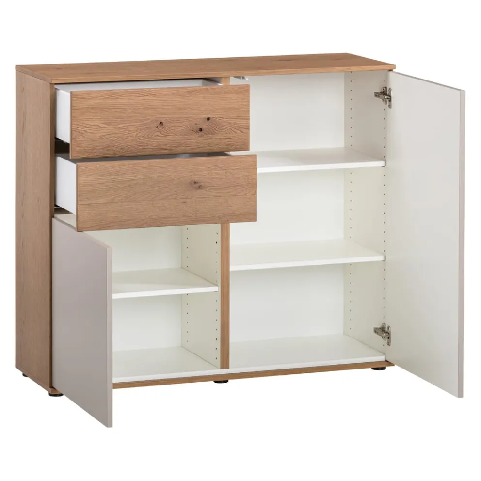 Dieter Knoll Kommode Gent eichefarbig, taupe Discount