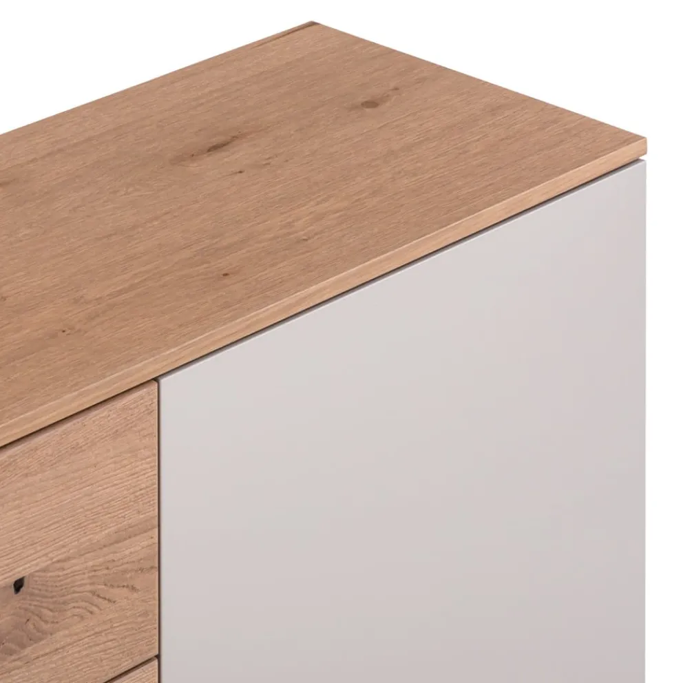 Dieter Knoll Kommode Gent eichefarbig, taupe Discount