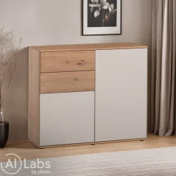 Dieter Knoll Kommode Gent eichefarbig, taupe Discount