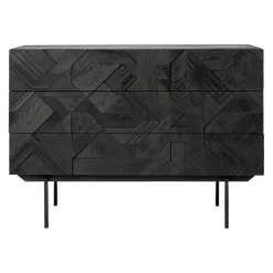 Ethnicraft Kommode Graphic schwarz Outlet