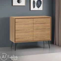Johann Jakob Kommode Karen nussbaumfarbig Best