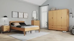 MID.YOU Kommode Luna braun Discount