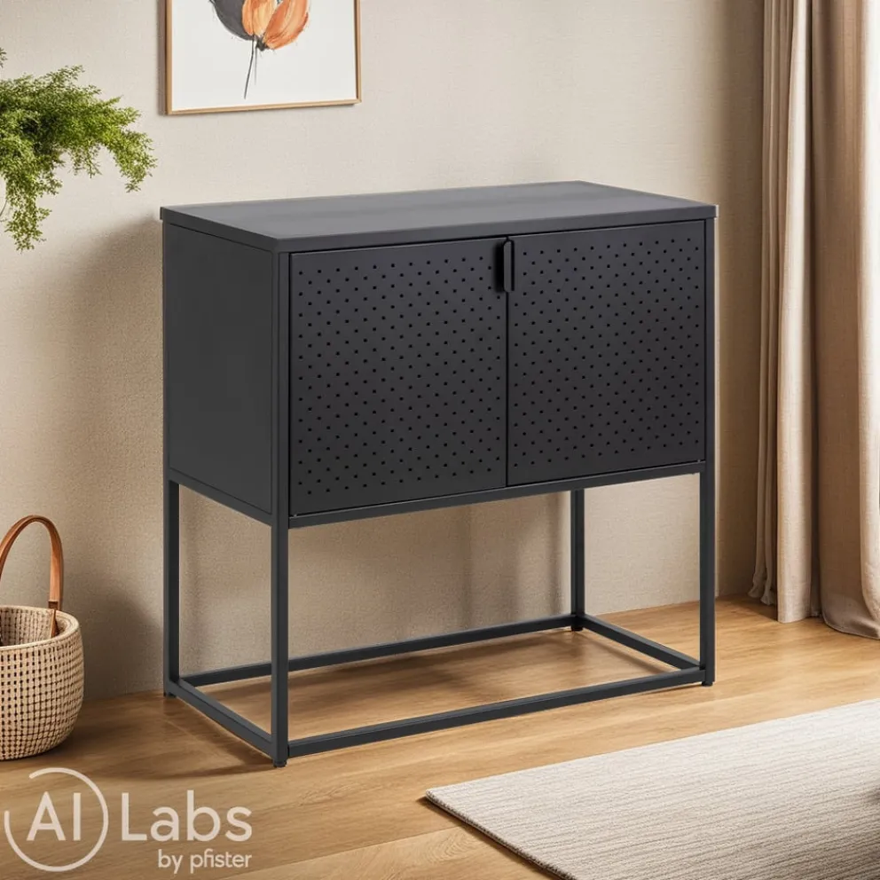 Lomoco Kommode Newton schwarz Outlet