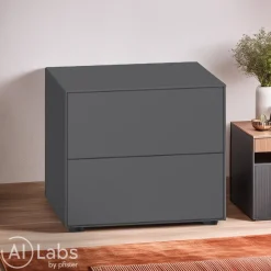 Piure Kommode Nex Pur graphitschwarz Discount