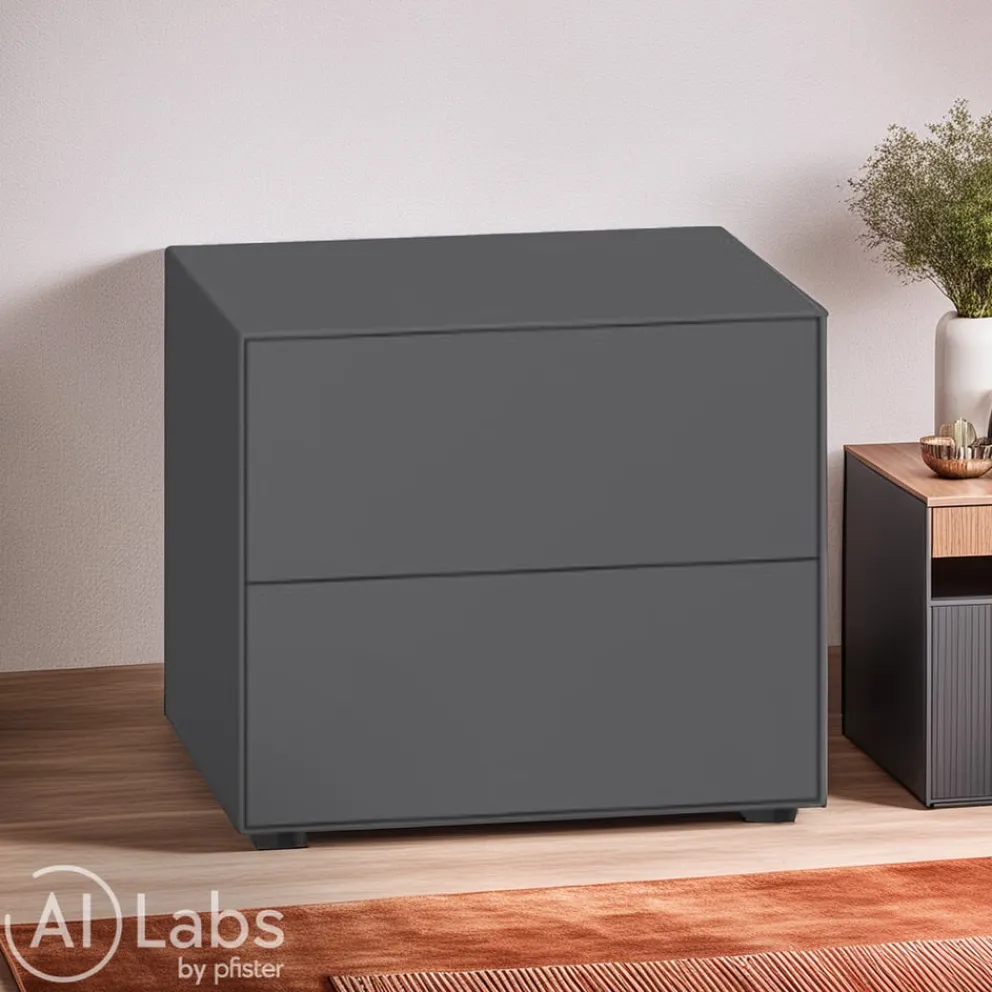 Piure Kommode Nex Pur graphitschwarz Discount