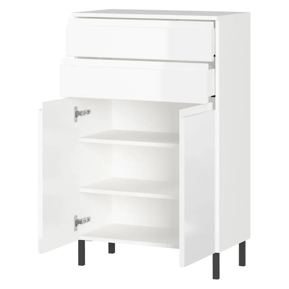 MID.YOU Kommode Salinas weiss New