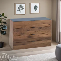 VALNATURA Kommode Sleep nussbaumfarbig Discount