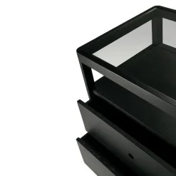 Ethnicraft Kommode Spindle schwarz Discount