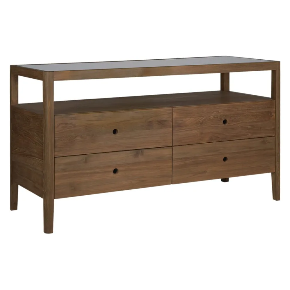 Ethnicraft Kommode Spindle braun Hot