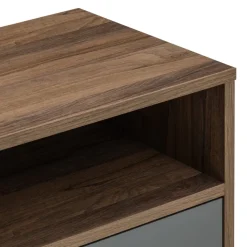 one Kommode Stein nussbaumfarbig Outlet