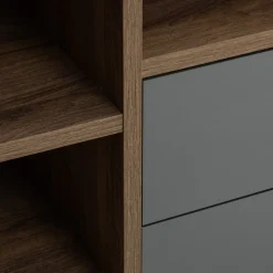 one Kommode Stein nussbaumfarbig Outlet