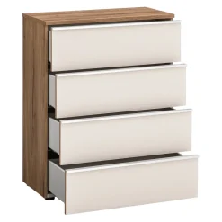 Moderano Kommode System One eichefarbig, elfenbein