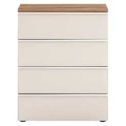 Moderano Kommode System One eichefarbig, elfenbein