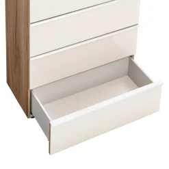 Moderano Kommode System One eichefarbig, elfenbein