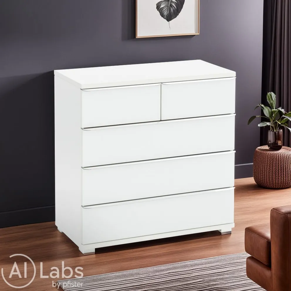 Moderano Kommode System One AW Alpinweiss Best