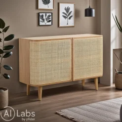 edy&liv Kommode Tokke eichefarbig Discount