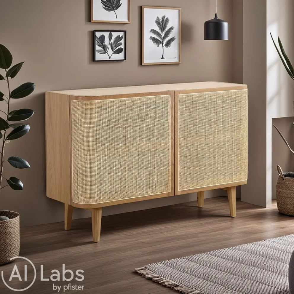 edy&liv Kommode Tokke eichefarbig Discount