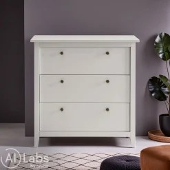 edy&liv Kommode Usma weiss New