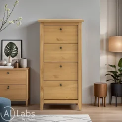 edy&liv Kommode Usma hellbraun Online