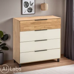VALNATURA Kommode Vana wildeichefarbig Outlet