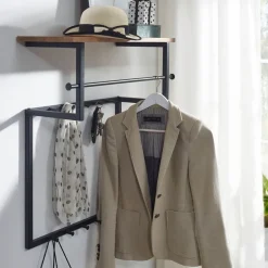 MID.YOU Kompaktgarderobe Mango braun, schwarz