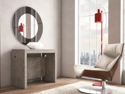 Sikelia Konsole Living betongrau, weiss Outlet