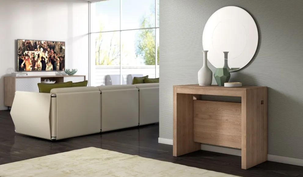 Sikelia Konsole Living eichefarbig Sale
