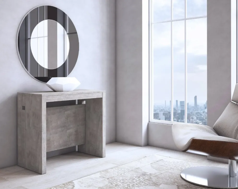 Sikelia Konsole Living betongrau Clearance