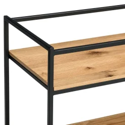 Lomoco Konsole Rivoli eichefarbig, schwarz New