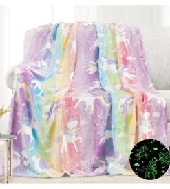 Flair Kuscheldecke Unicorn multicolor Hot