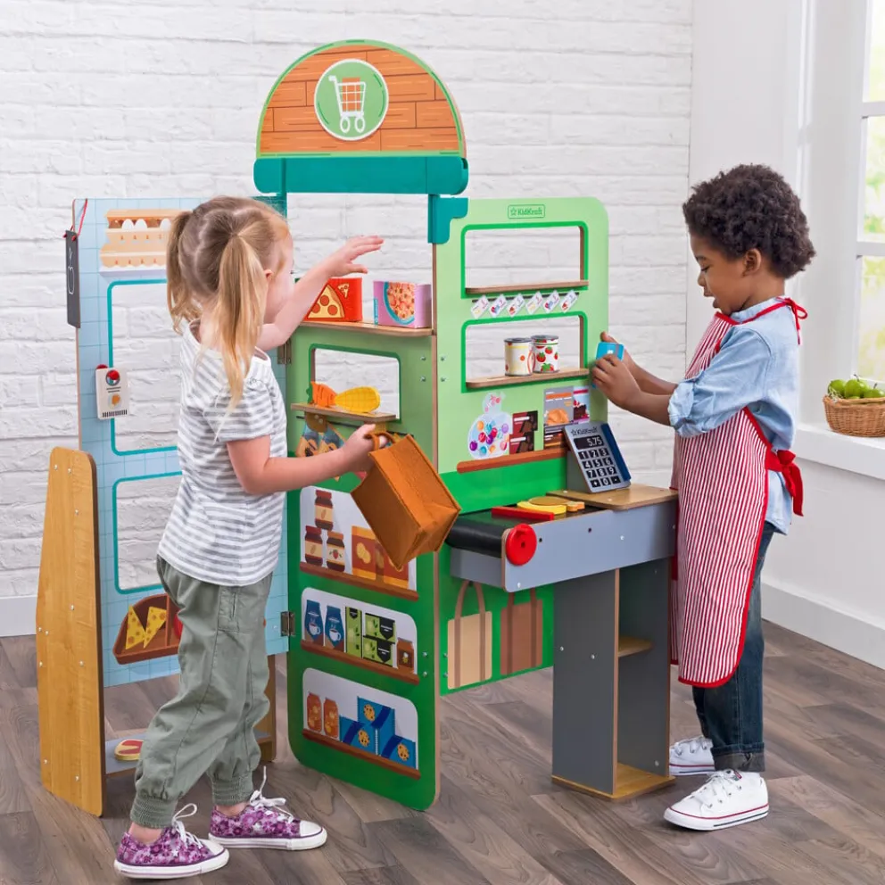 KidKraft Lebensmittelladen Pop up multicolor New
