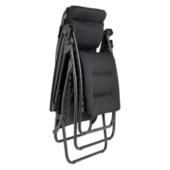Lafuma Mobilier Liegestuhl Akili schwarzgrau