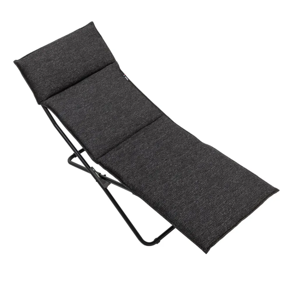 Lafuma Mobilier Liegestuhl Allure schwarz Best