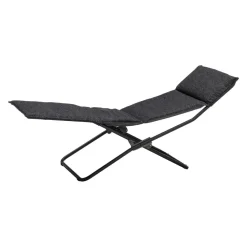 Lafuma Mobilier Liegestuhl Allure schwarz Best