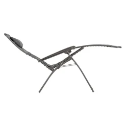 Lafuma Mobilier Liegestuhl Batylien Iso schwarz Clearance