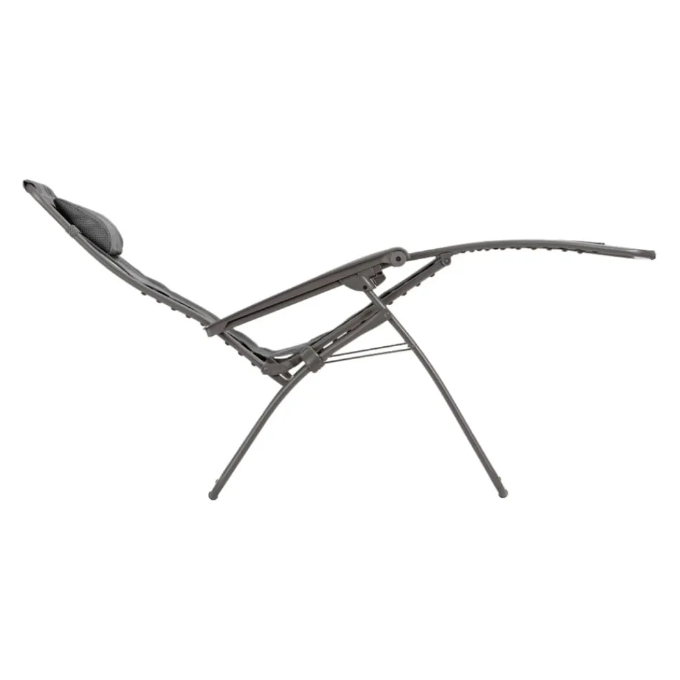 Lafuma Mobilier Liegestuhl Batylien Iso schwarz Clearance