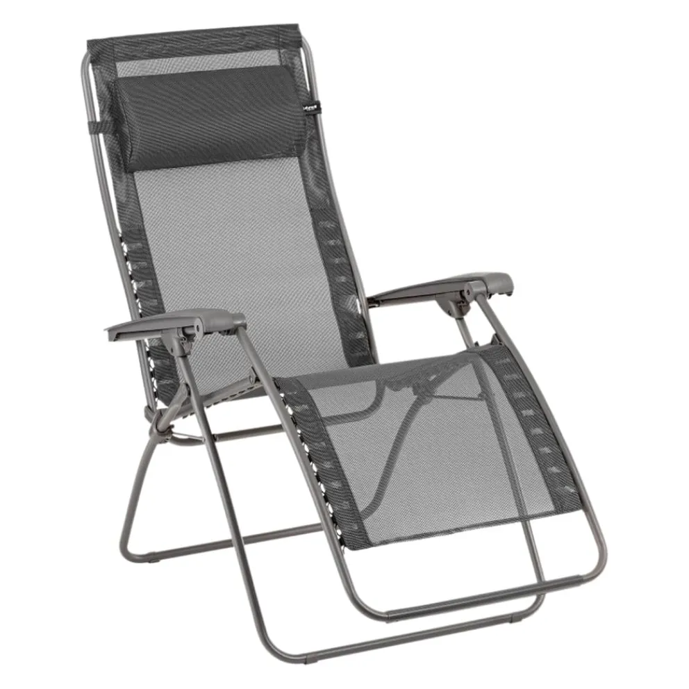 Lafuma Mobilier Liegestuhl Batylien Iso schwarz Clearance