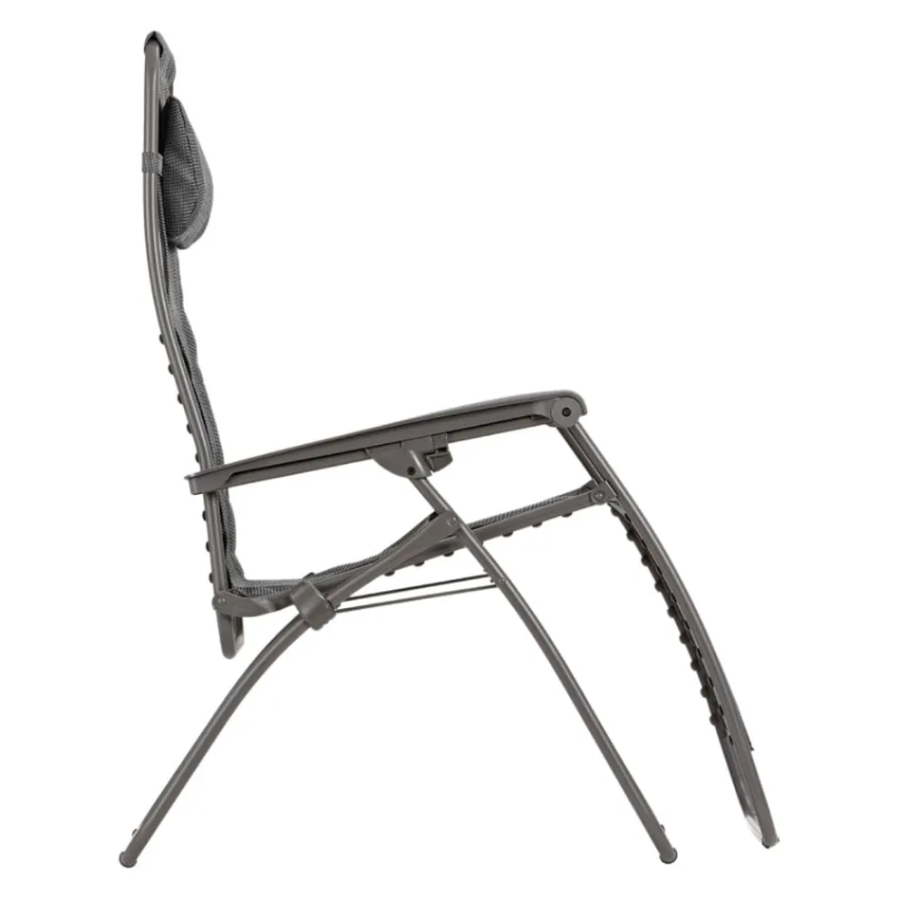 Lafuma Mobilier Liegestuhl Batylien Iso schwarz Clearance