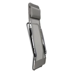 Lafuma Mobilier Liegestuhl Batylien Iso braun New