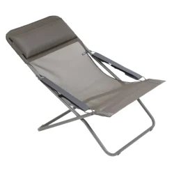 Lafuma Mobilier Liegestuhl Batylien Iso braun New
