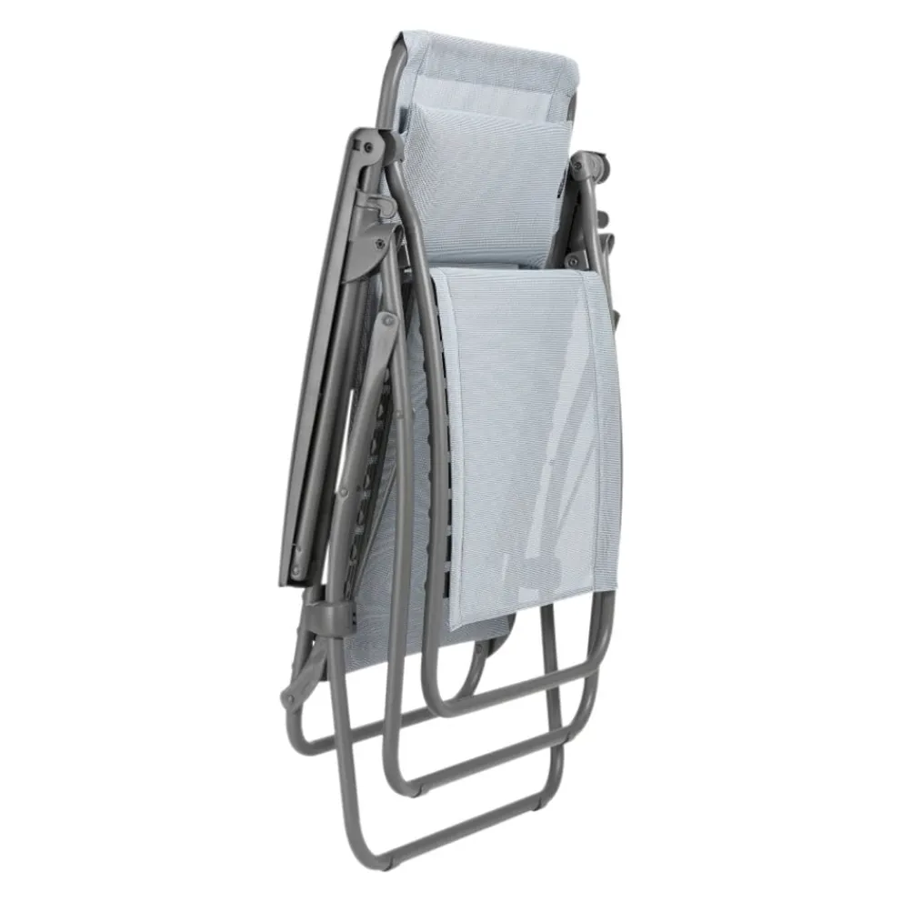 Lafuma Mobilier Liegestuhl Batylien Iso hellblau Best