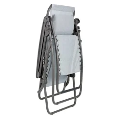 Lafuma Mobilier Liegestuhl Batylien Iso hellblau New