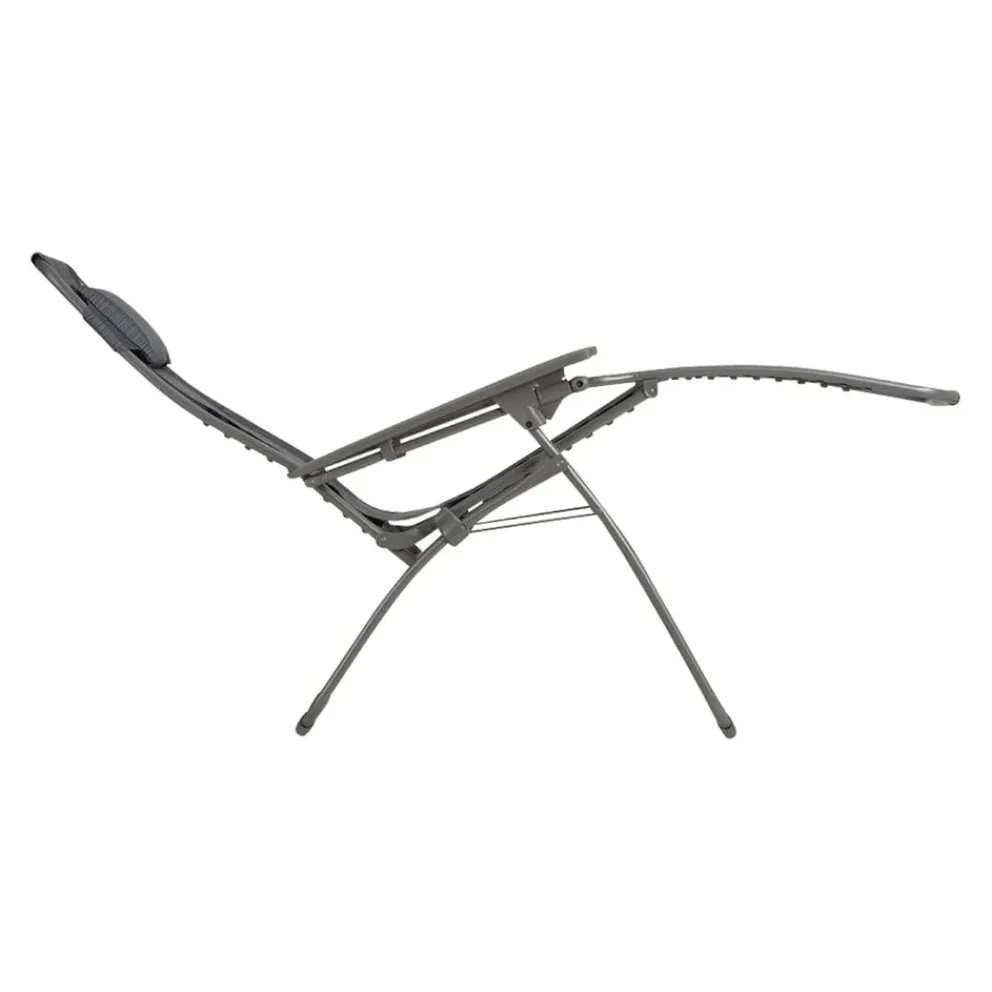 Lafuma Mobilier Liegestuhl Futura dunkelgrau Sale