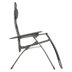 Lafuma Mobilier Liegestuhl Futura dunkelgrau Sale