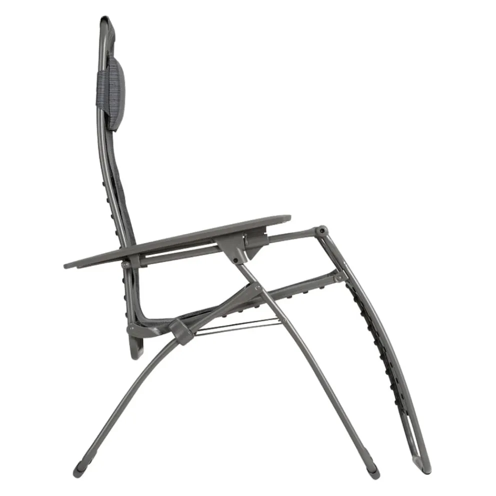 Lafuma Mobilier Liegestuhl Futura dunkelgrau Sale