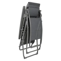 Lafuma Mobilier Liegestuhl Futura dunkelgrau Sale