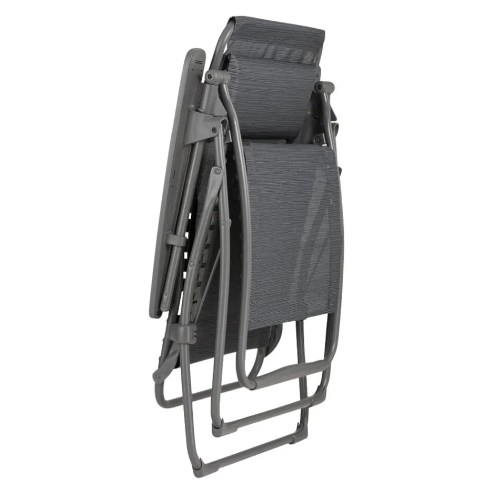 Lafuma Mobilier Liegestuhl Futura dunkelgrau Sale