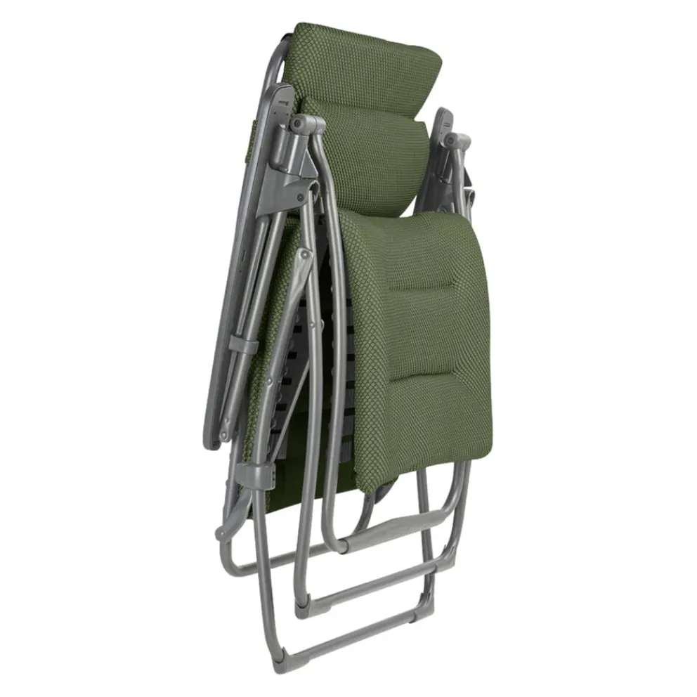 Lafuma Mobilier Liegestuhl Futura oliv New
