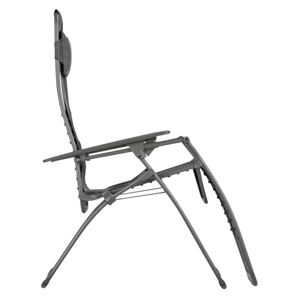 Lafuma Mobilier Liegestuhl Futura XL dunkelgrau Best